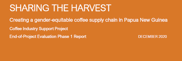 Sharing the Harvest Report Cover
